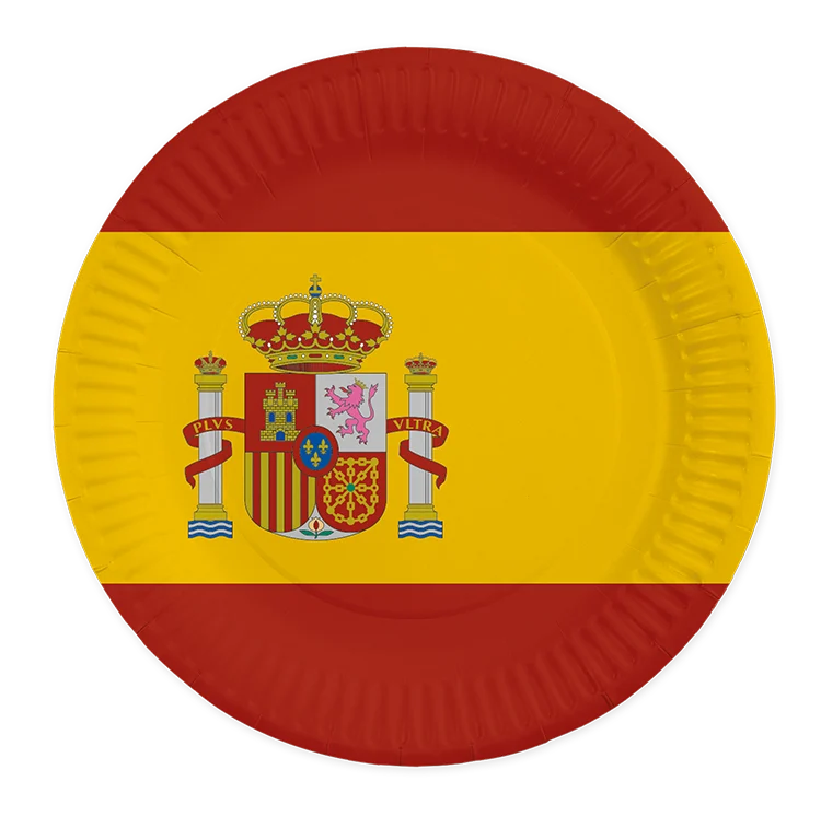 Borden Spanje 23cm (8st)