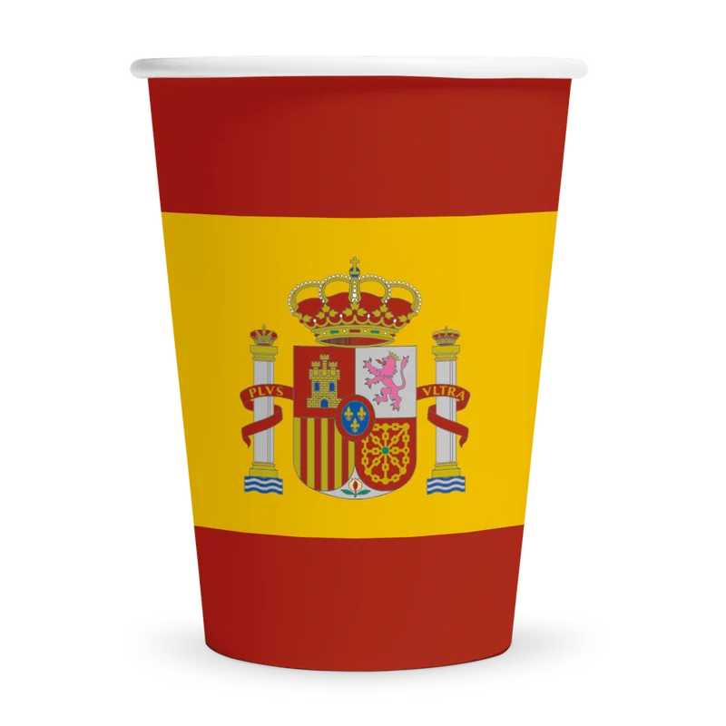 Bekers Spanje 210ml (8st)
