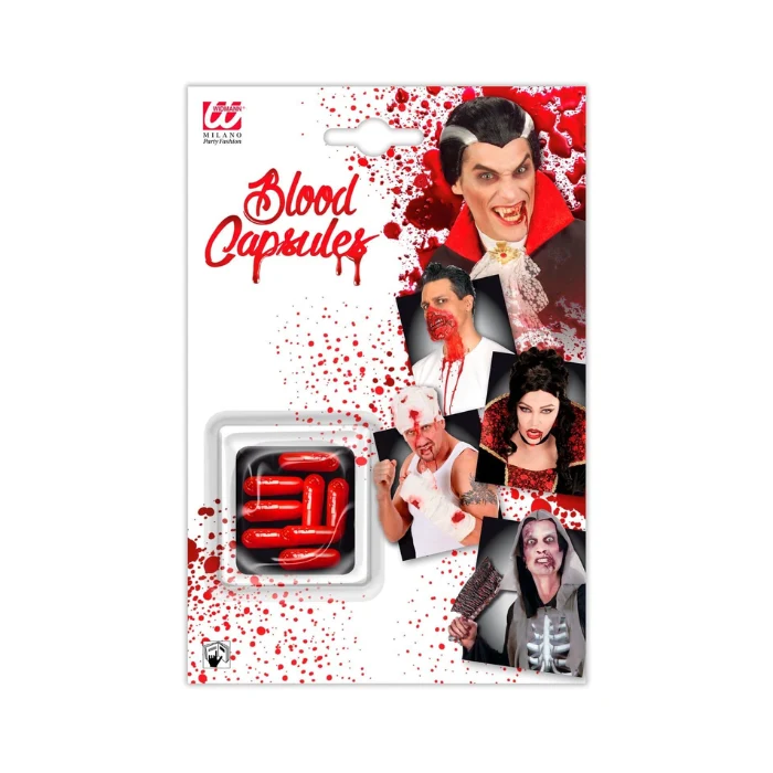 Nepbloed Halloween capsules rood