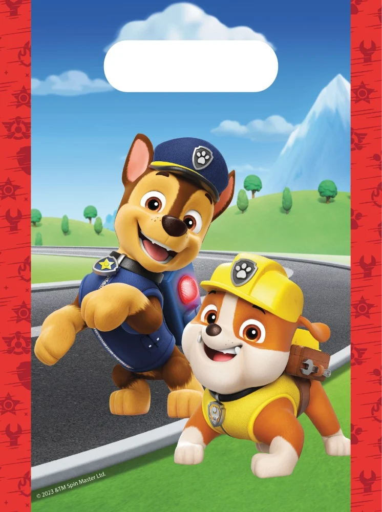 Uitdeelzakjes Paw Patrol Rescue Heroes (4st)