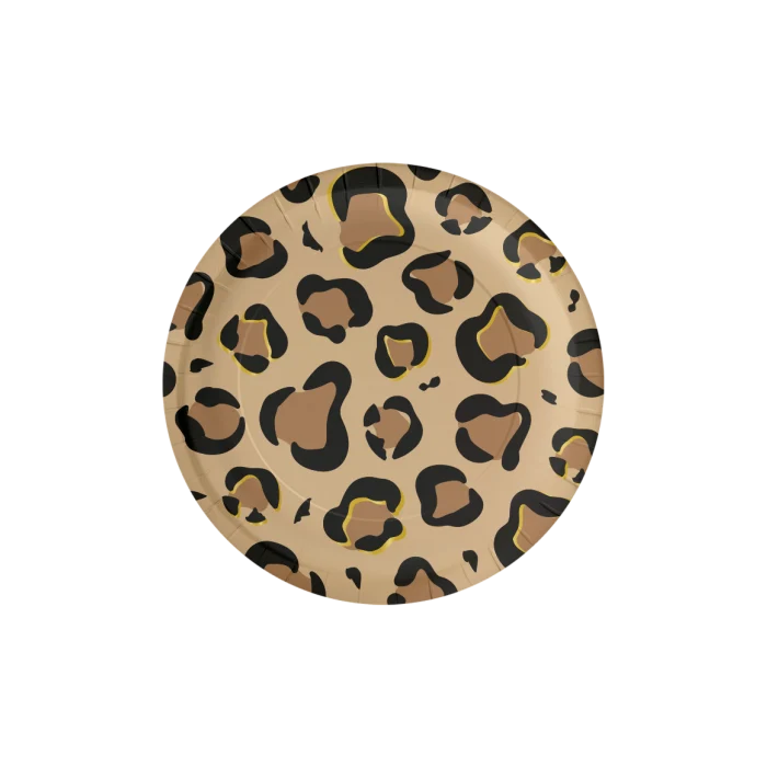 Borden Luipaard print 23cm (8st)