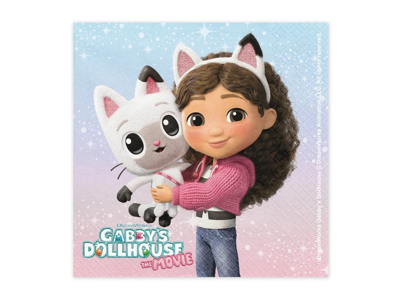 Servetten Gabby's Dollhouse 33x33cm (20st)
