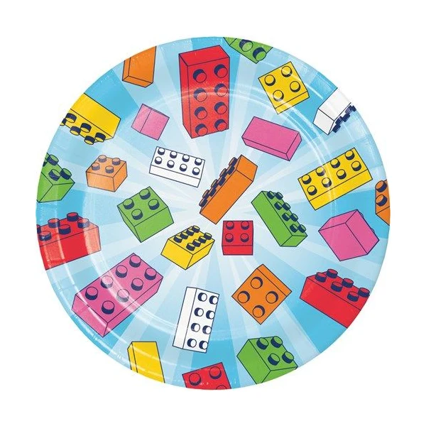 Borden Block Bash – Ø18 cm – 8 stuks