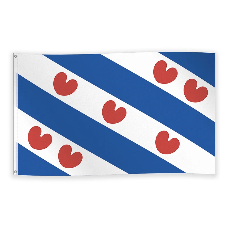 Vlag Friesland -Pompeblêd - 150 x 90 cm