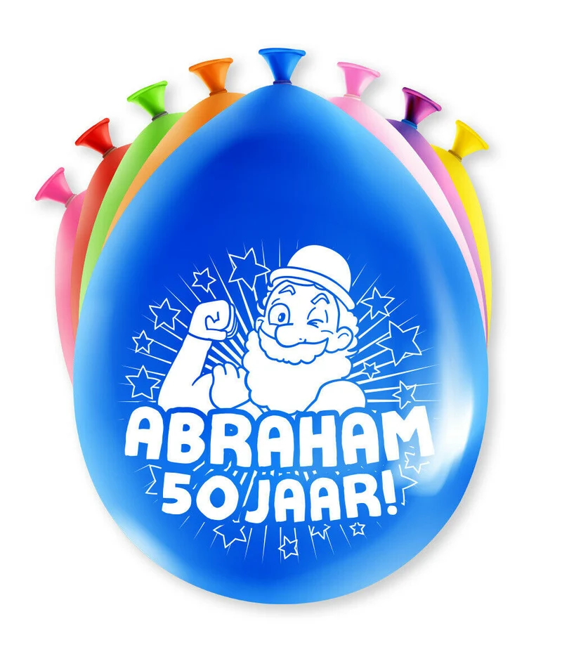 Abraham Ballonnen - 8 stuks - 30 cm