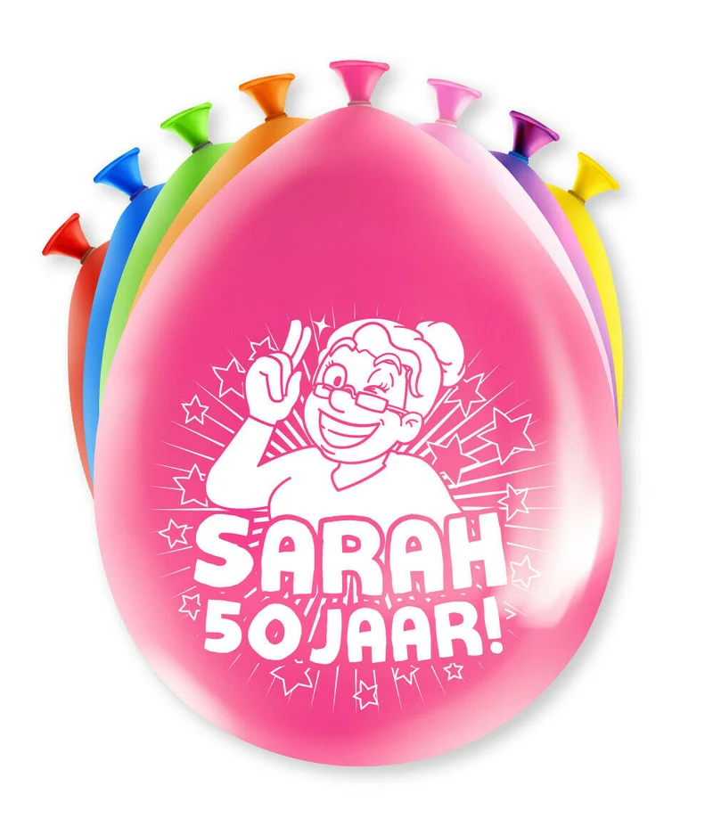 Sarah Ballonnen - 8 stuks - 30 cm