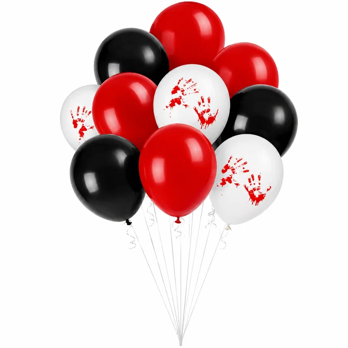 Ballonnen Bloed mix 30 cm - 10 stuks
