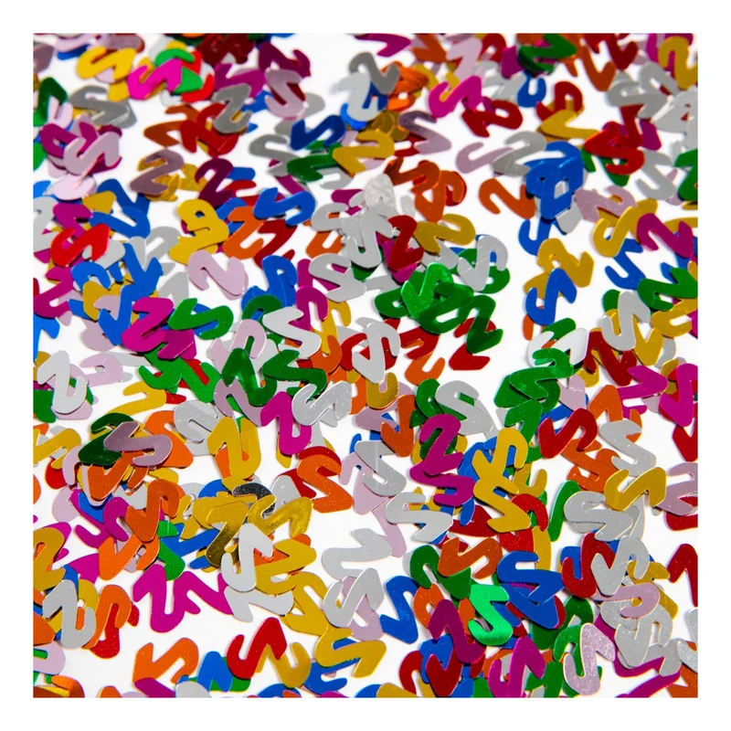 Tafelconfetti Multicolour nummer 2 – 14 gram