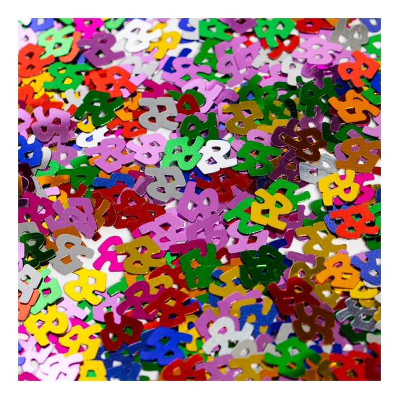 Tafelconfetti Multicolour nummer 55 – 14 gram