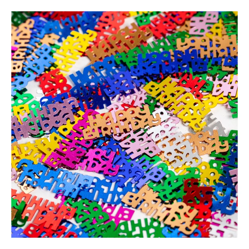 Tafelconfetti Multicolour “Happy Birthday” – 14 gram