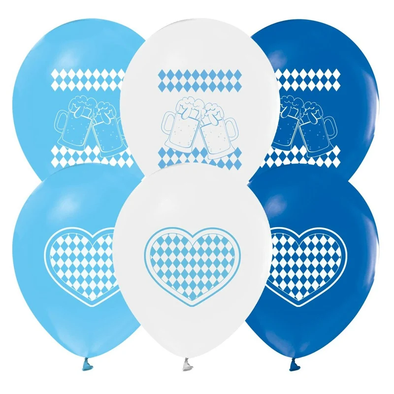 Oktoberfest Ballonnen - 8 stuks - 30 cm