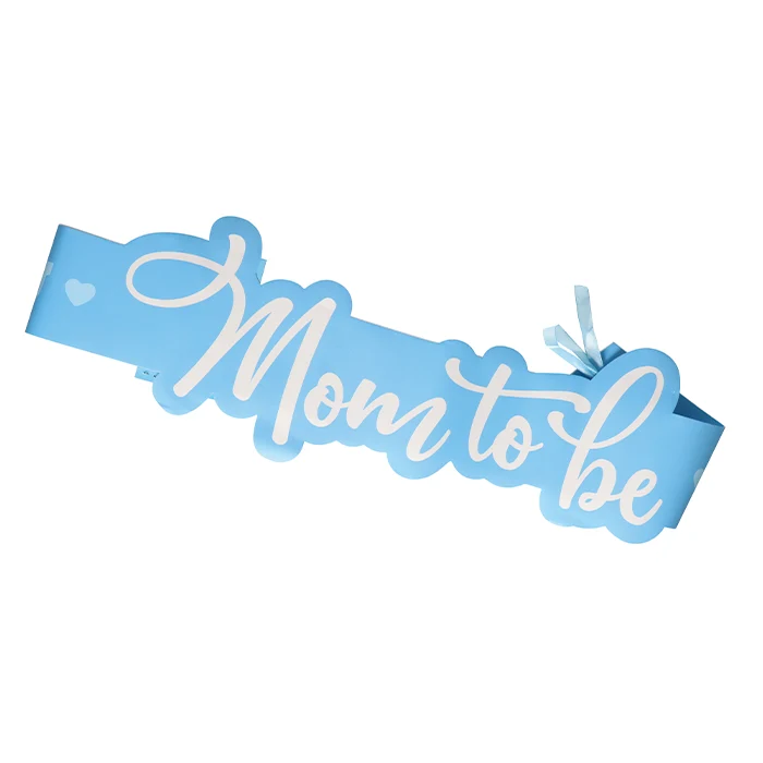 Sjerp Mom to be blauw