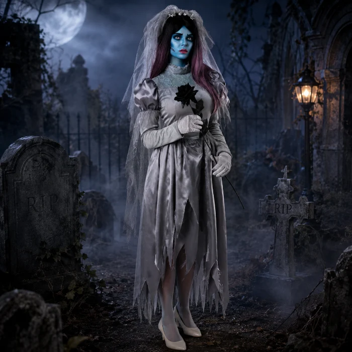 Kostuum Wicked bride (M/L)