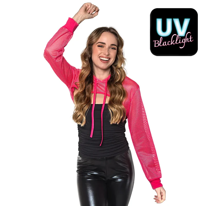 Visnet Bolero Neon Roze
