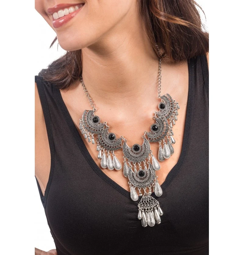 Bohemian Ketting Festival Zilver