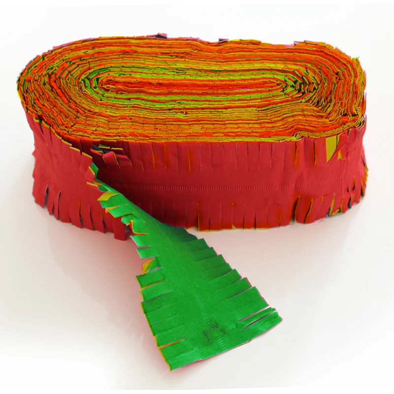 Crepe Slinger Rood/Geel/Groen (24m)