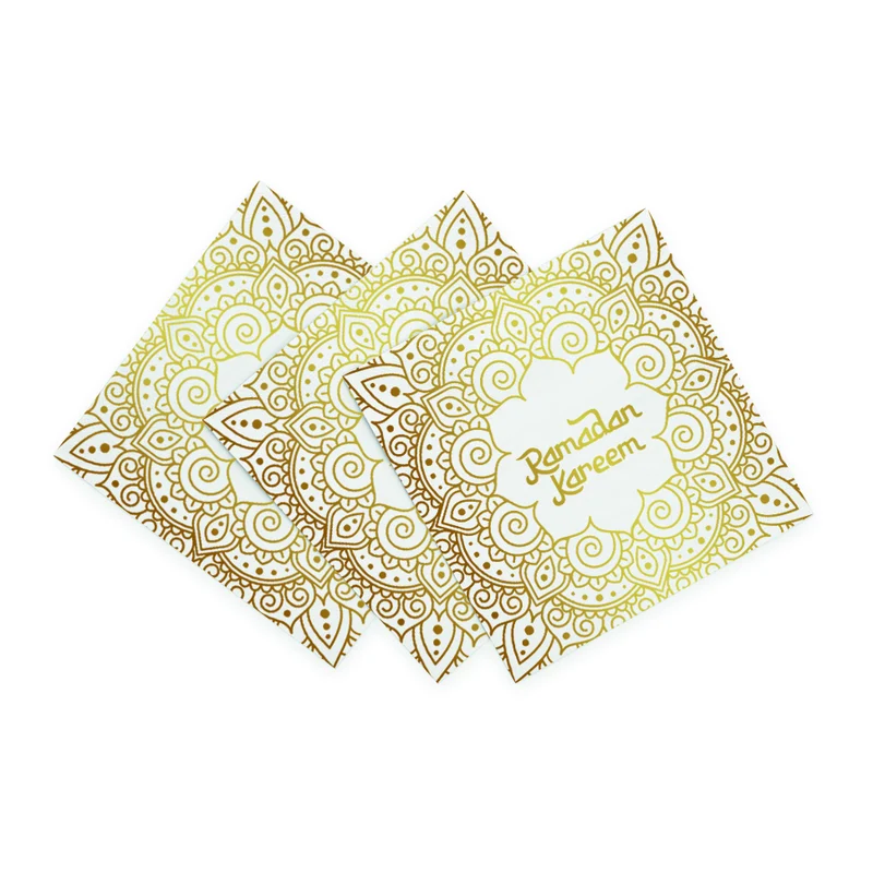 20 3-laagse papieren servetten 33×33 cm – Ramadan Kareem