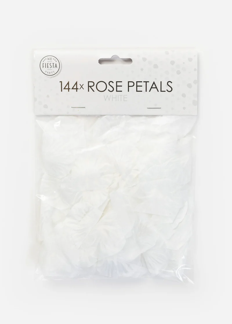 Rozenblaadjes wit (144 stuks)