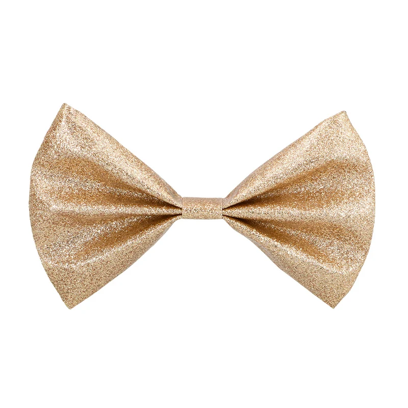 Vlinderstrik Glitter goud