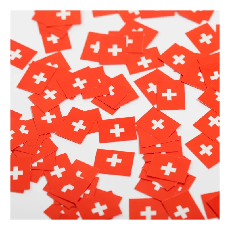 Tafelconfetti Zwitserland 14 gram
