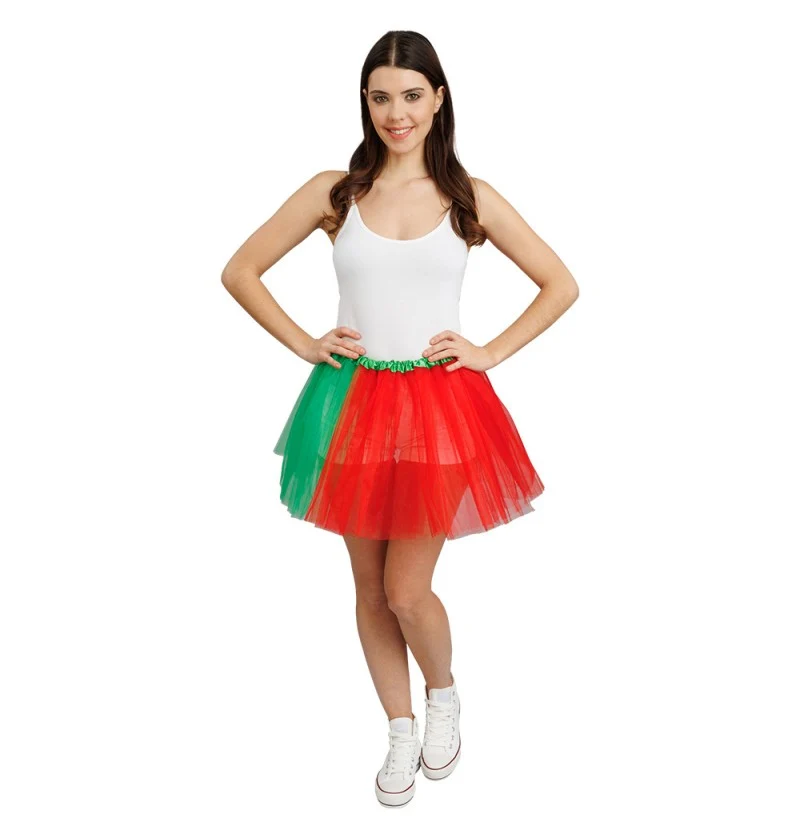 Tutu Rood/Groen Portugal Dames
