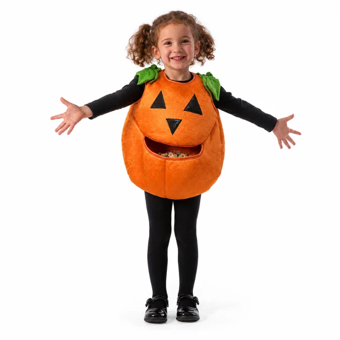 Kostuum Halloween pompoen kind 92/104cm