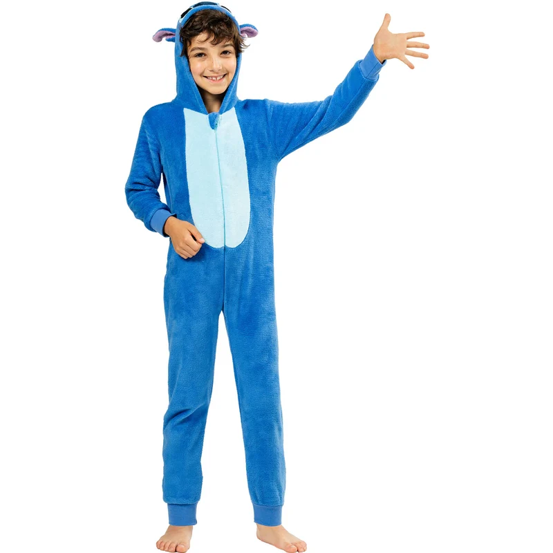 Onesie Stitch Kind Official Blauw