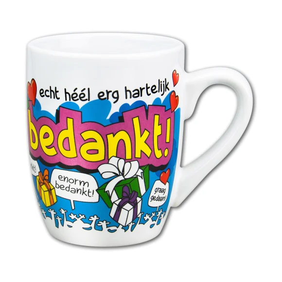 Cartoonmok – Bedankt
