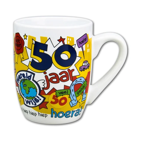 Cartoonmok – 50 jaar – Man