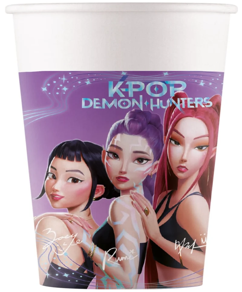 K-Pop Demon Hunters Bekertjes (8st)