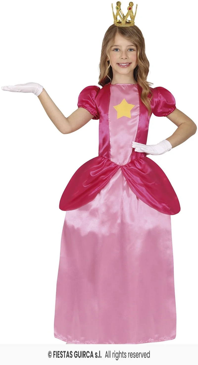 Prinsessenjurk Peach Kind Roze