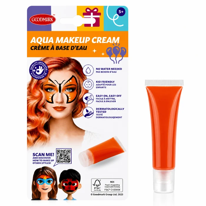 Make-up oranje waterbasis 20ML