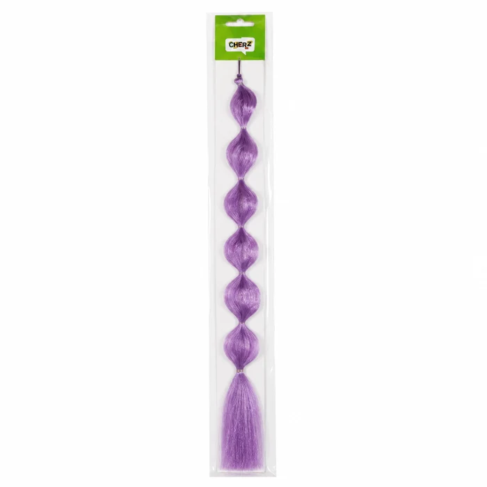 Haarextensie gourd shape lichtpaars