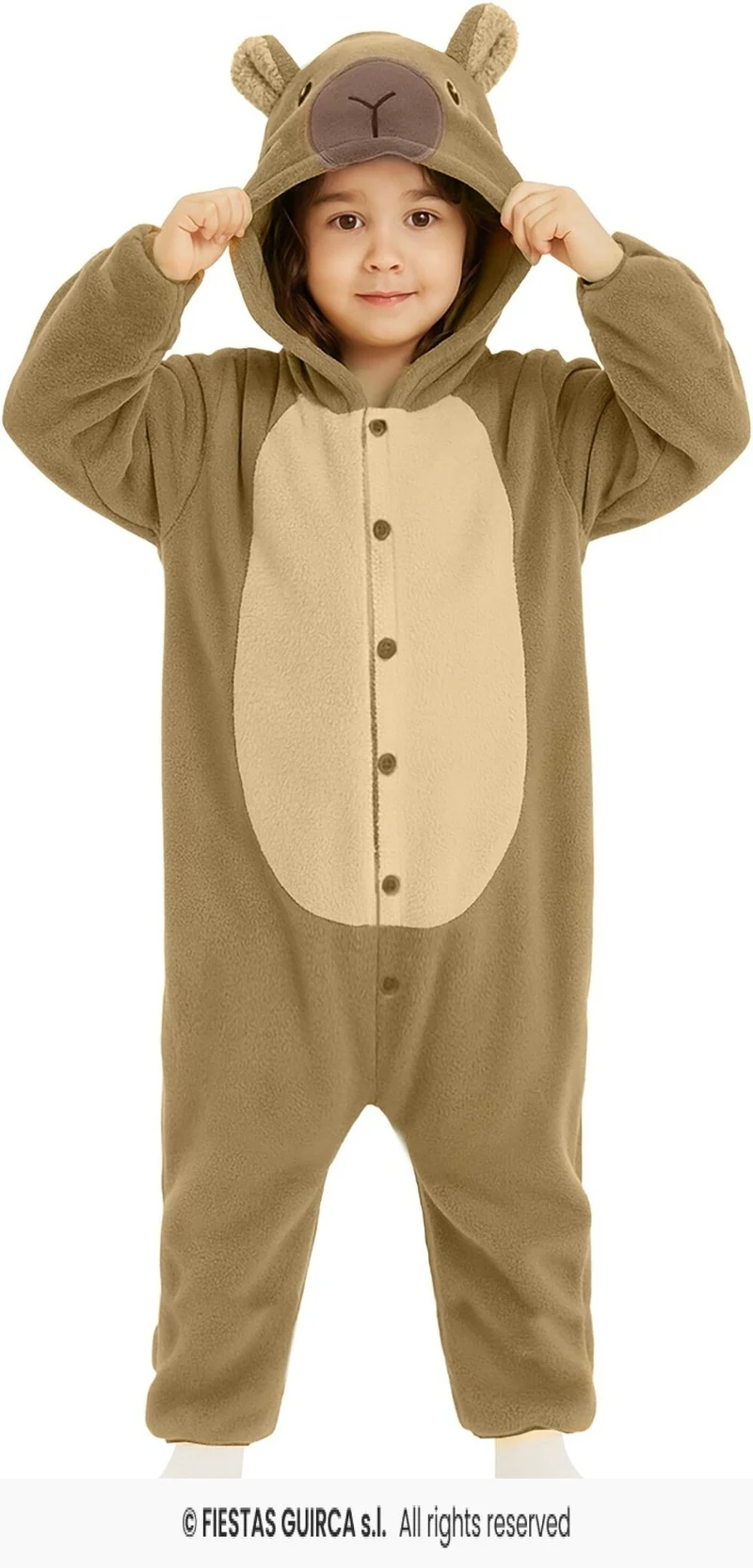 Capibara Onesie Kind