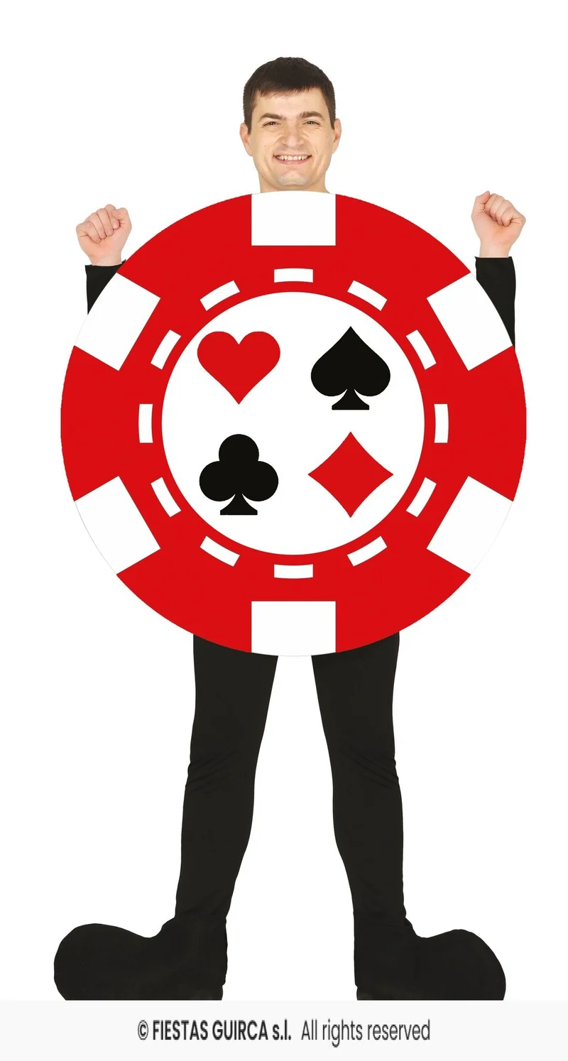 Poker Fiche Kostuum