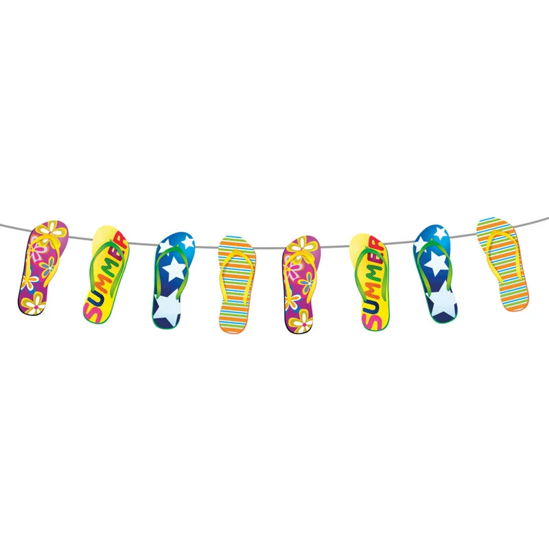 Slinger met strandslippers - 10 meter