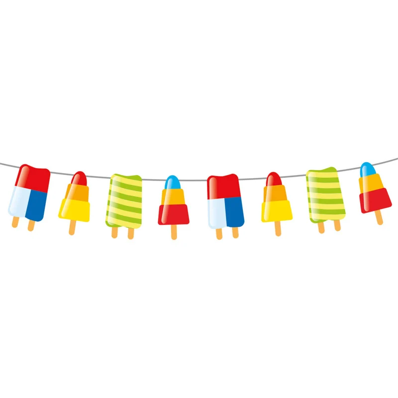Slinger met zomerse ijsjes - 10 meter