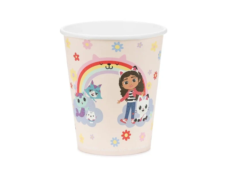 Gabby's Dollhouse Bekers Regenboog (6st)
