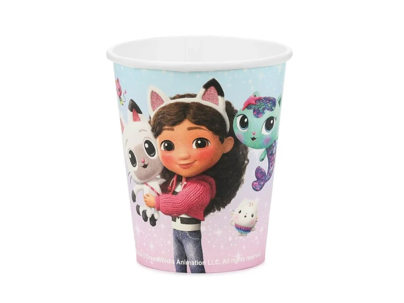 Gabby's Poppenhuis Bekers 250ml (8st)