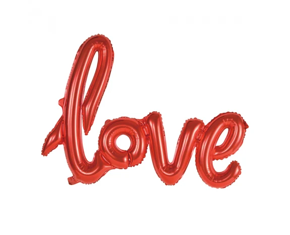 Folieballon "Love" - lengte 119 cm