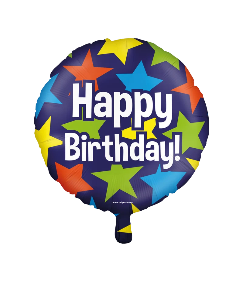 Happy birthday Folieballon - 45 cm