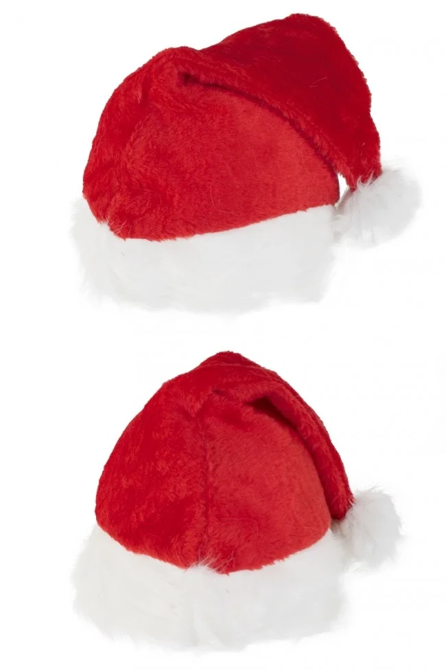 Kerstmuts pluche goedkoop