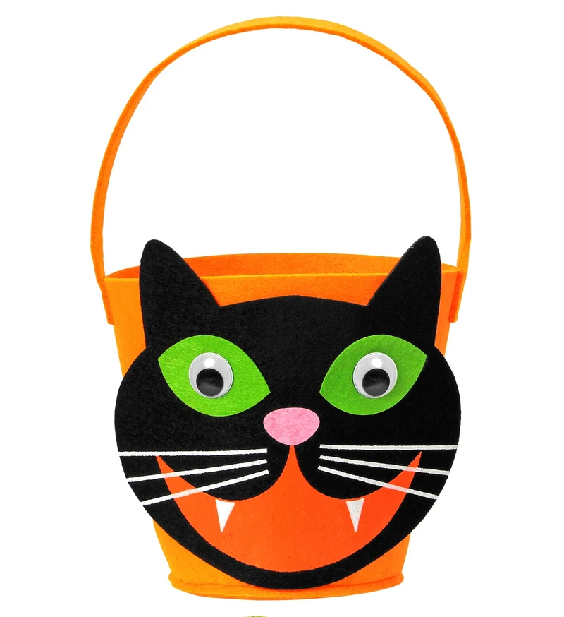Halloween tasje kat