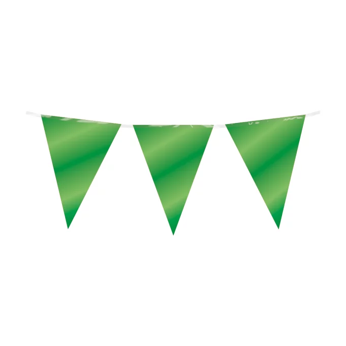 Folie slinger groen 10 meter 20x30 cm