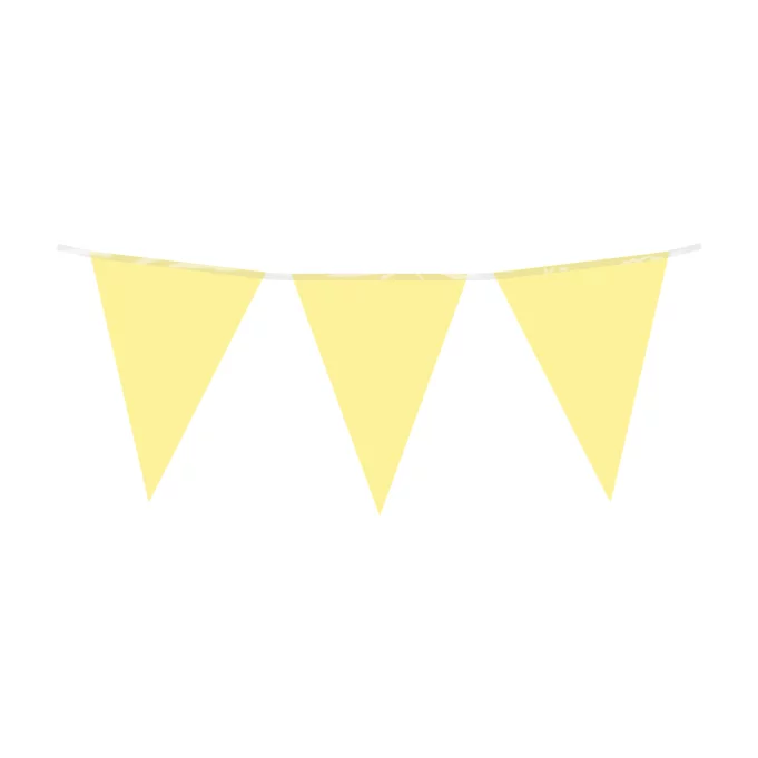 Slinger pastelgeel 10 meter 20x30 cm