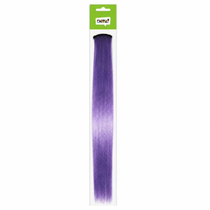 Haarextension lila
