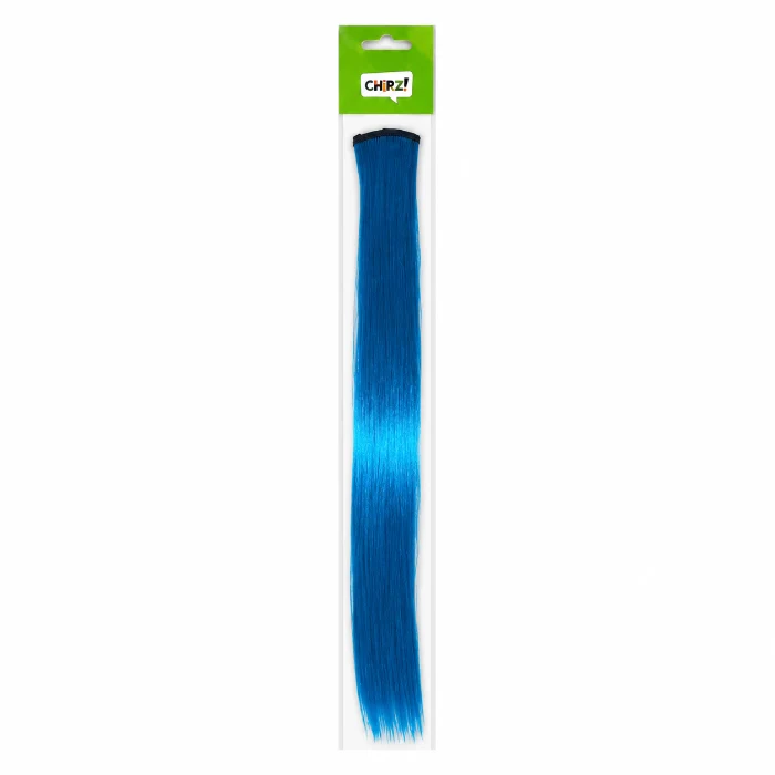Haarextension blauw