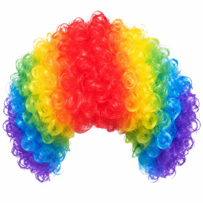 Pruik crazy clown