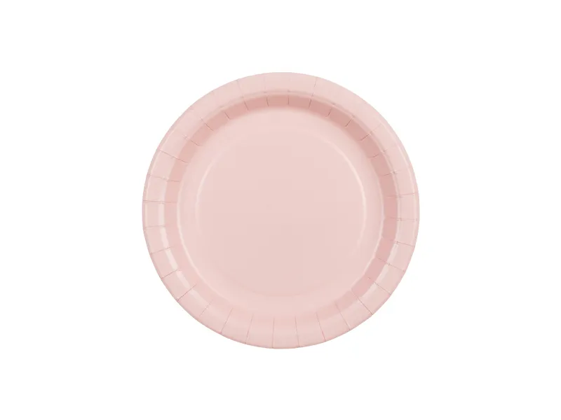 Bordjes Lichtroze 18cm (6st)