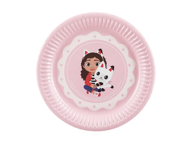 Gabby's Dollhouse bordjes 18cm (6st)